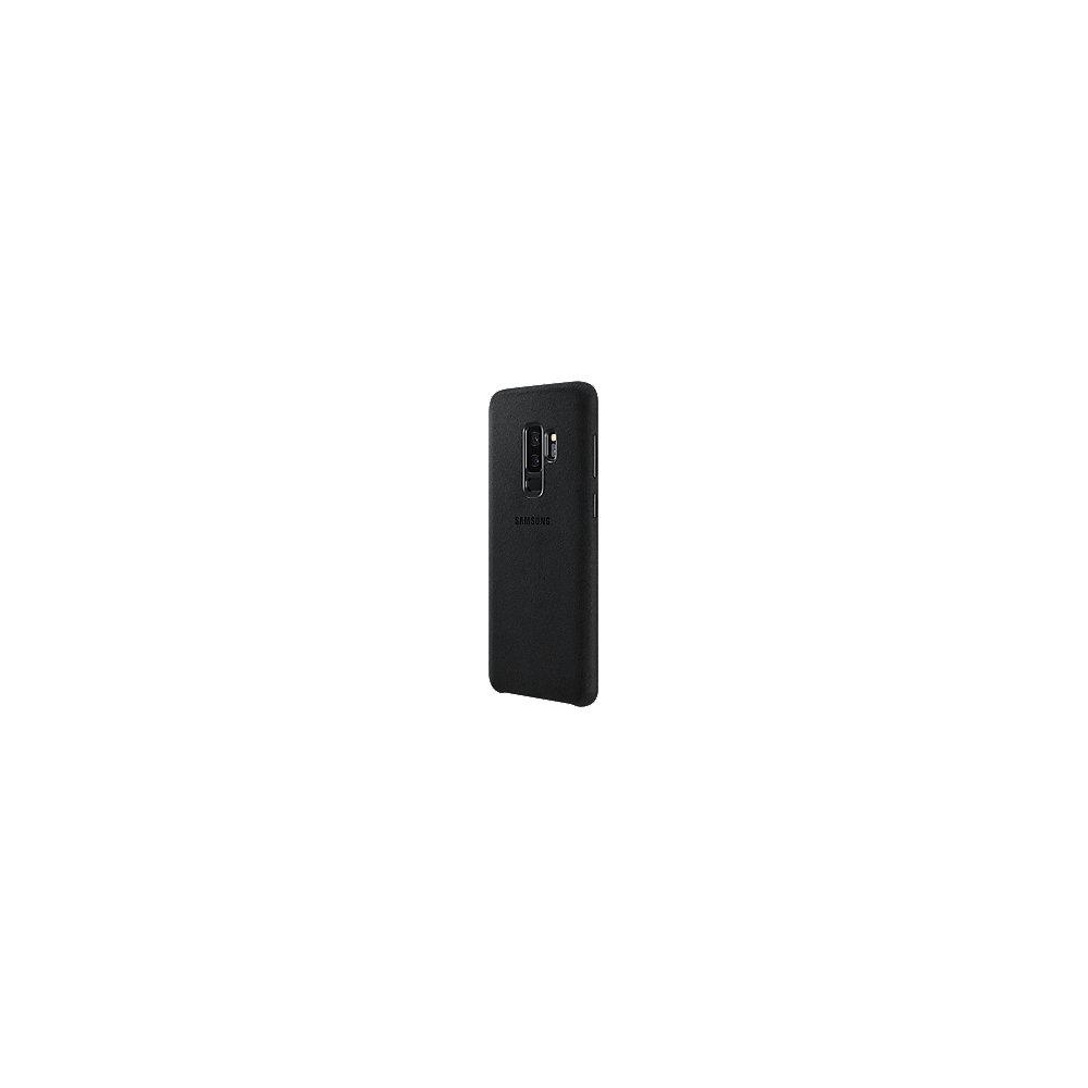 Samsung EF-XG965 Alcantara Cover für Galaxy S9  schwarz
