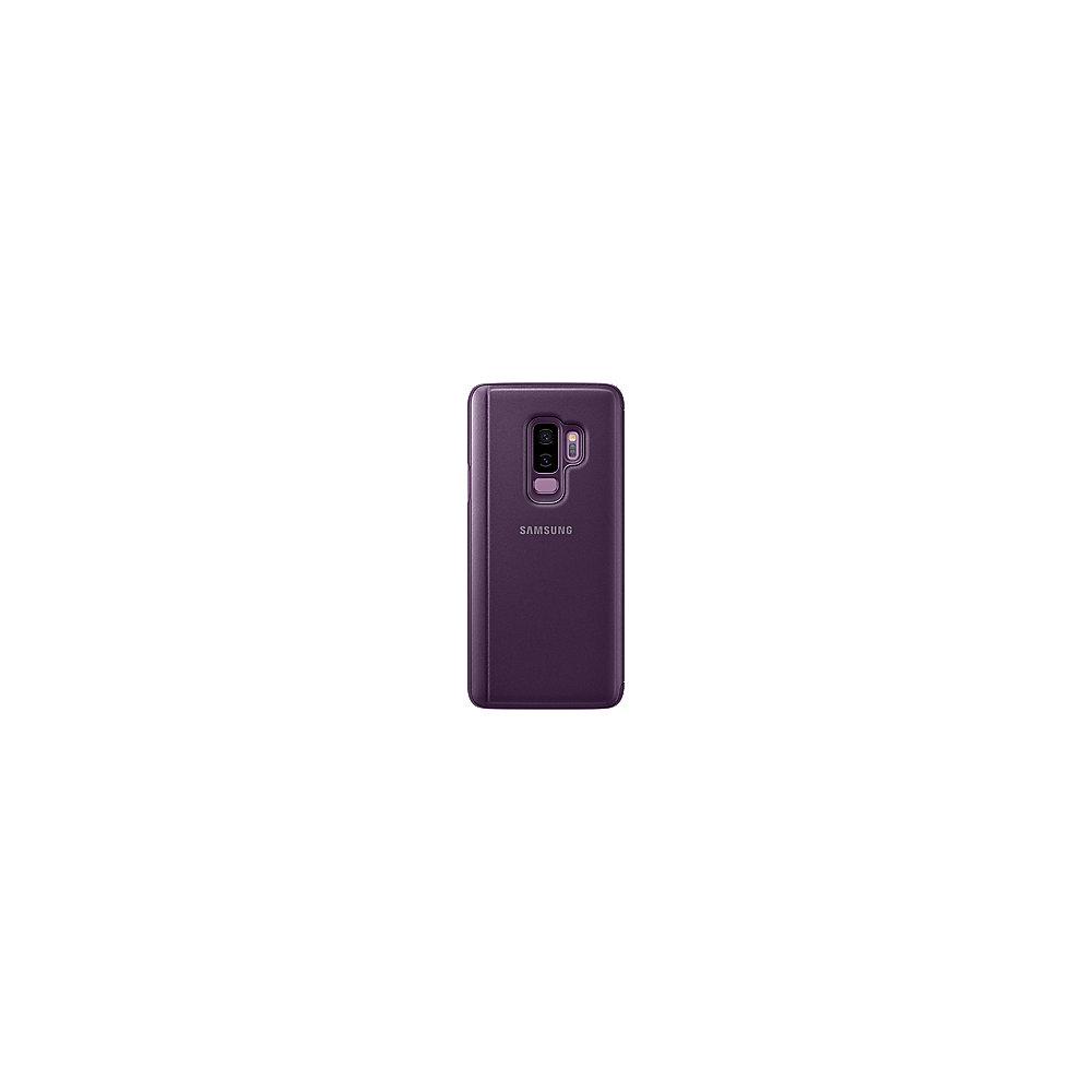 Samsung EF-ZG965 Clear View Standing Cover für Galaxy S9  lila