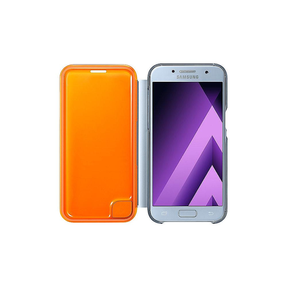 Samsung Neon Flip Cover EF-FA320 für Galaxy A3 (2017), Blau, Samsung, Neon, Flip, Cover, EF-FA320, Galaxy, A3, 2017, Blau