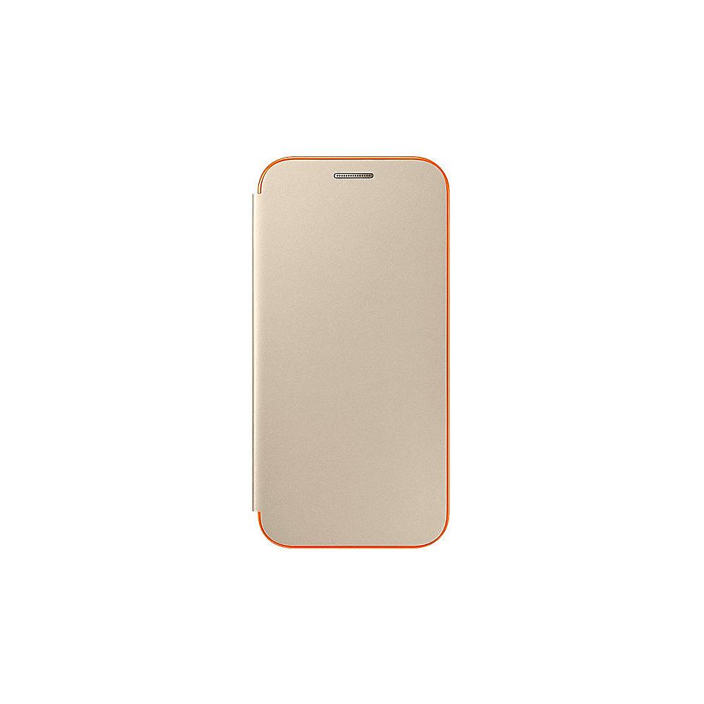 Samsung Neon Flip Cover EF-FA320 für Galaxy A3 (2017), Gold, Samsung, Neon, Flip, Cover, EF-FA320, Galaxy, A3, 2017, Gold