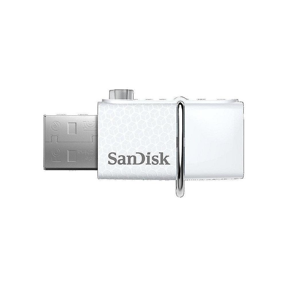 SanDisk Ultra Android Dual 32GB USB 3.0 Type-A/USB Laufwerk weiß, SanDisk, Ultra, Android, Dual, 32GB, USB, 3.0, Type-A/USB, Laufwerk, weiß