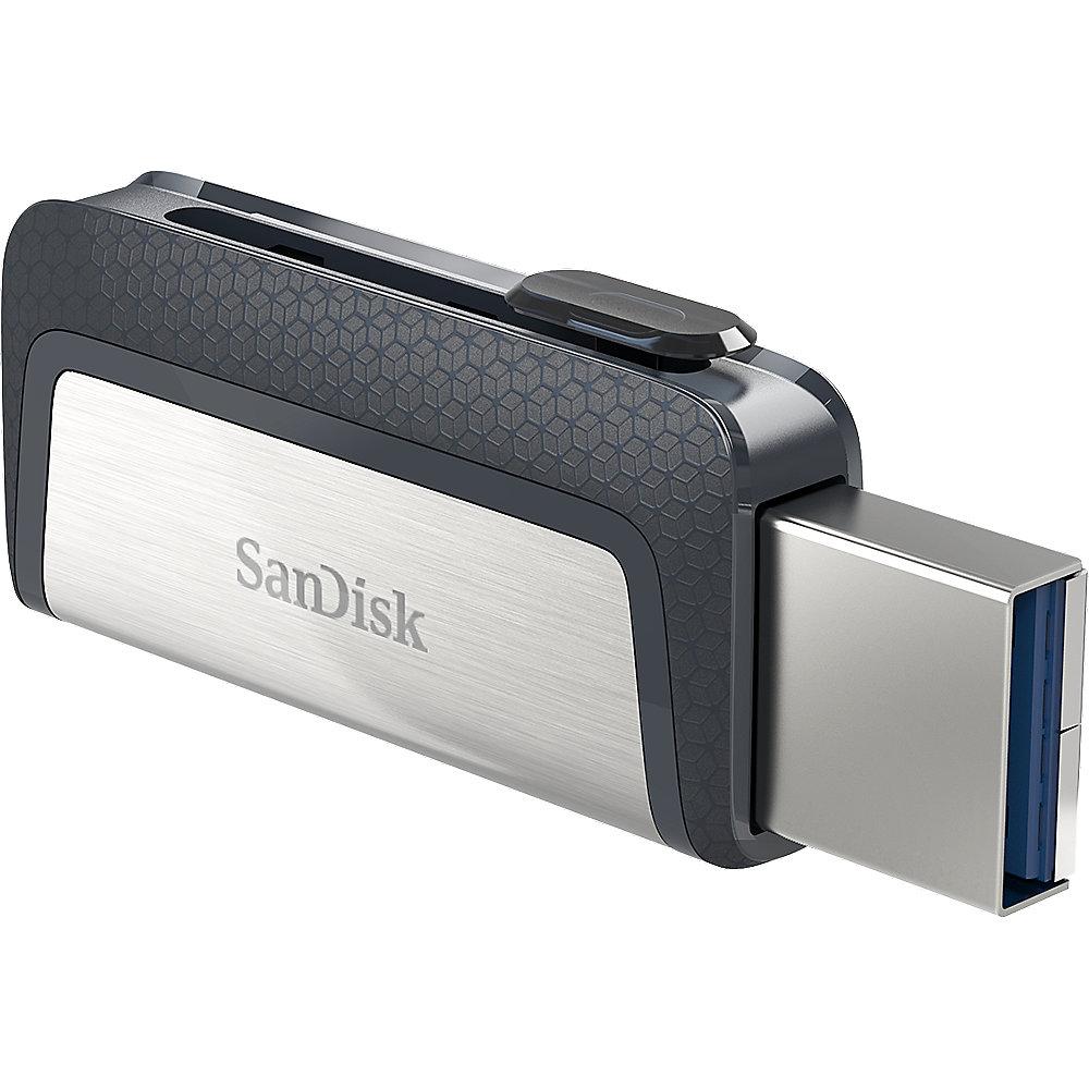 SanDisk Ultra Dual 256GB USB 3.1 Type-C/USB Laufwerk, SanDisk, Ultra, Dual, 256GB, USB, 3.1, Type-C/USB, Laufwerk