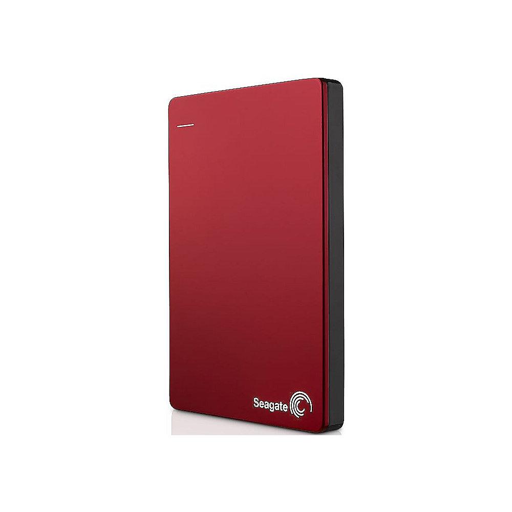 Seagate Backup Plus Portable Slim USB3.0 - 2TB 2.5Zoll Rot, Seagate, Backup, Plus, Portable, Slim, USB3.0, 2TB, 2.5Zoll, Rot