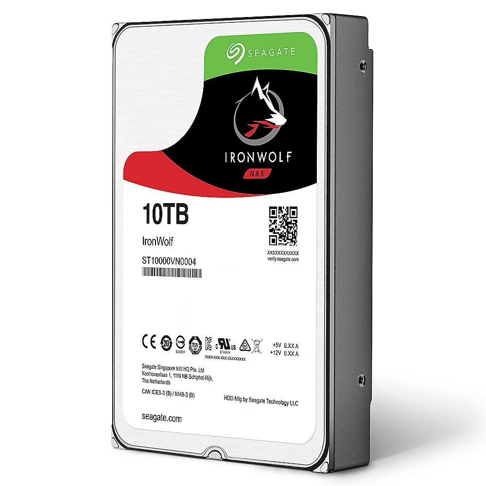 Seagate IronWolf NAS HDD ST10000VN0004 - 10TB 7200rpm 256MB 3.5zoll SATA600, Seagate, IronWolf, NAS, HDD, ST10000VN0004, 10TB, 7200rpm, 256MB, 3.5zoll, SATA600