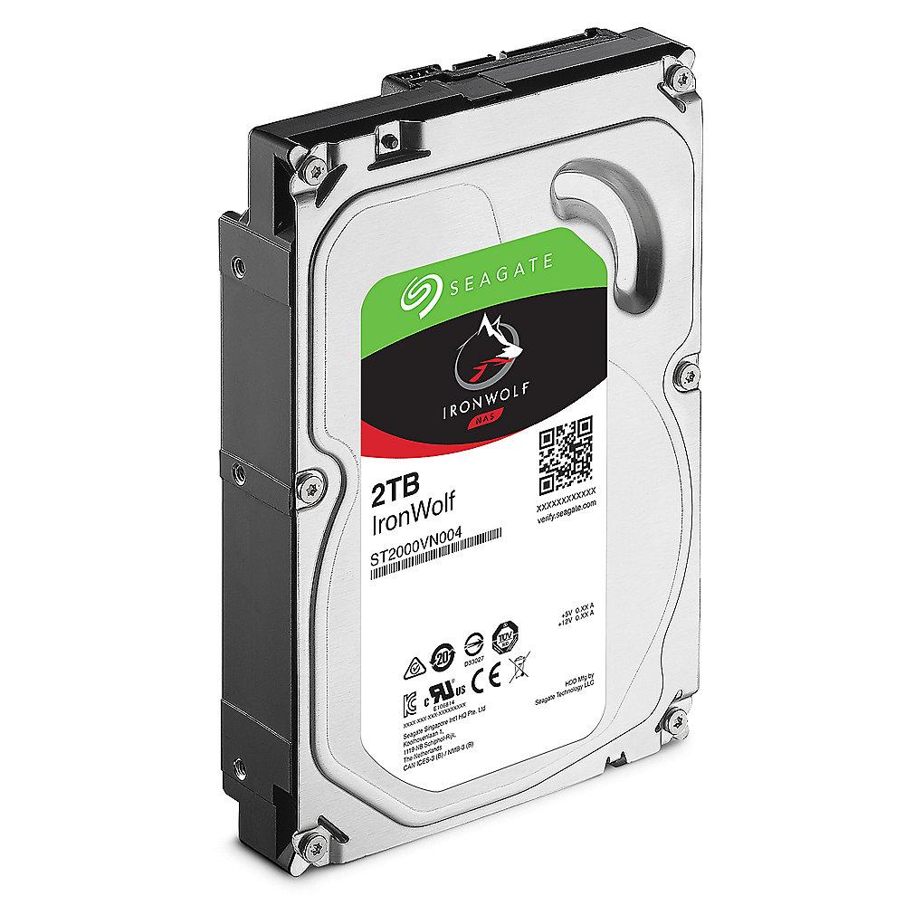 Seagate IronWolf NAS HDD ST2000VN004 - 2TB 5900rpm 64MB 3.5zoll SATA600, Seagate, IronWolf, NAS, HDD, ST2000VN004, 2TB, 5900rpm, 64MB, 3.5zoll, SATA600