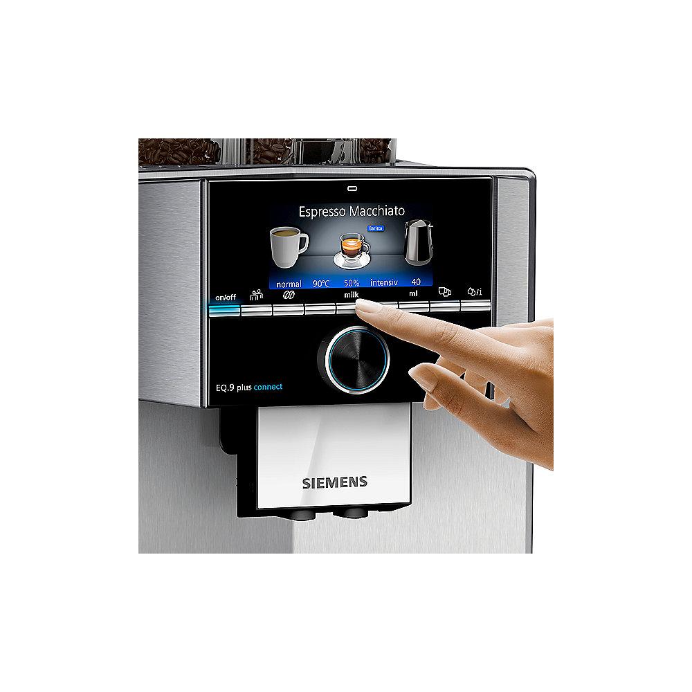 Siemens TI9575X1DE EQ.9 plus connect s700 Kaffeevollautomat Edelstahl