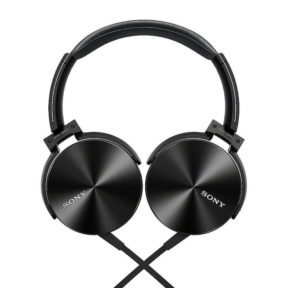 Sony MDR-XB950AP Over Ear Kopfhörer - Extra Bass - Schwarz, Sony, MDR-XB950AP, Over, Ear, Kopfhörer, Extra, Bass, Schwarz