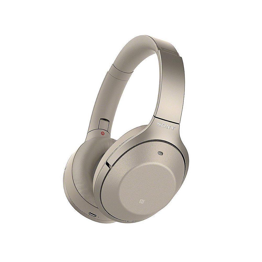 Sony WH-1000XM2 Champagner Over Ear Kopfhörer mit Noise Cancelling und Bluetooth, Sony, WH-1000XM2, Champagner, Over, Ear, Kopfhörer, Noise, Cancelling, Bluetooth