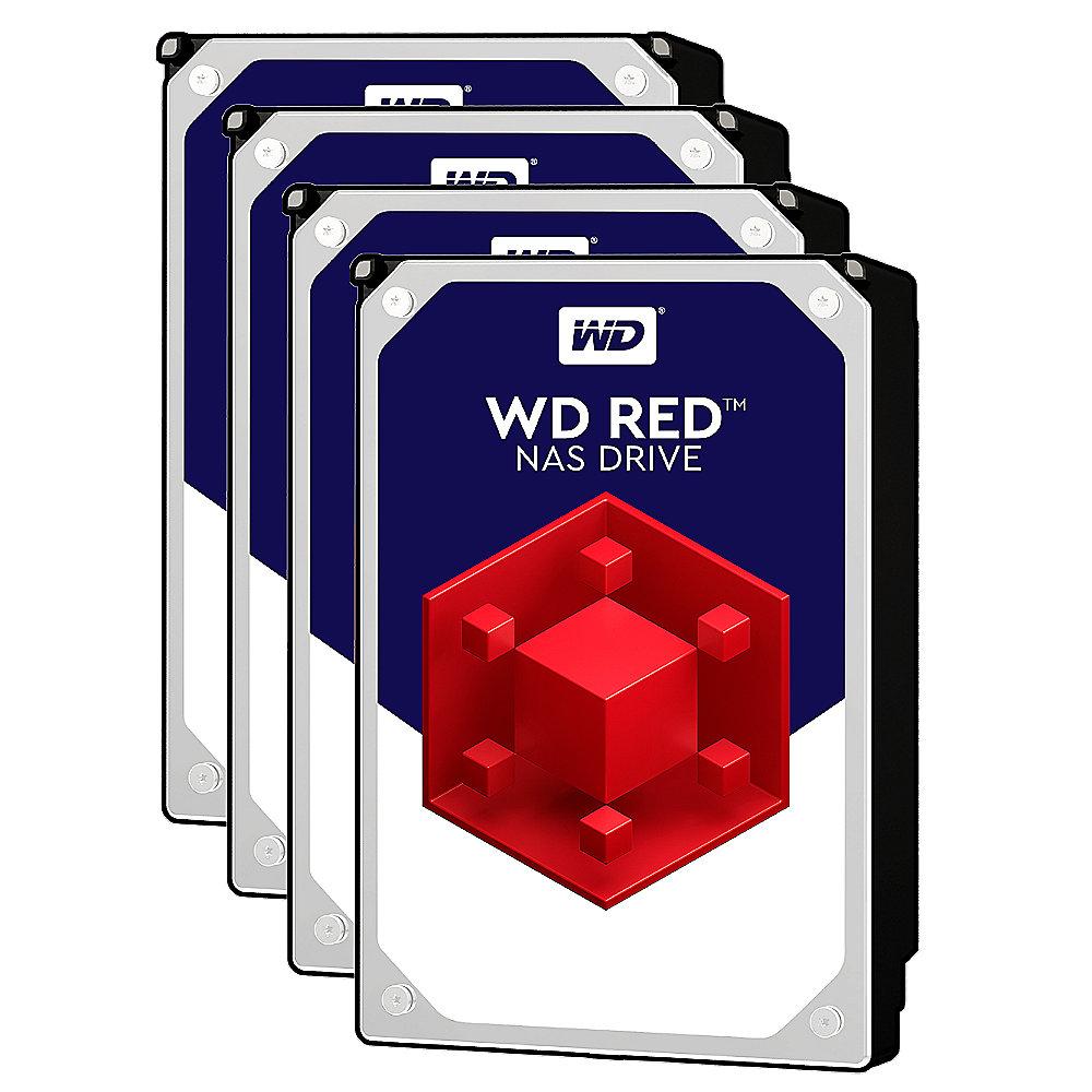 Synology Rackstation RS818  NAS 4-Bay 12TB inkl. 4x 3TB WD RED WD30EFRX, Synology, Rackstation, RS818, NAS, 4-Bay, 12TB, inkl., 4x, 3TB, WD, RED, WD30EFRX
