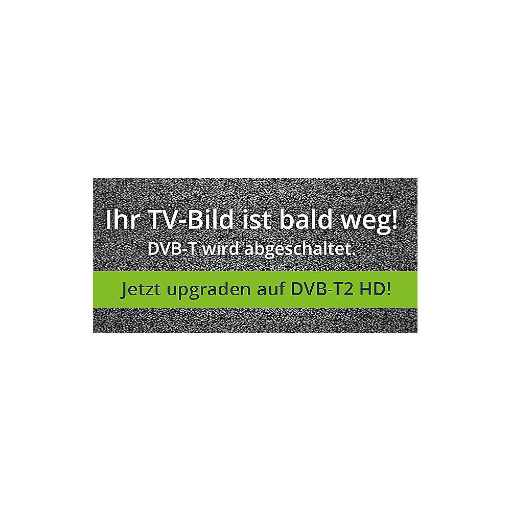 TechniSat DIGIPAL DAB , silber DVR DVB-T2HD Receiver Freenet TV
