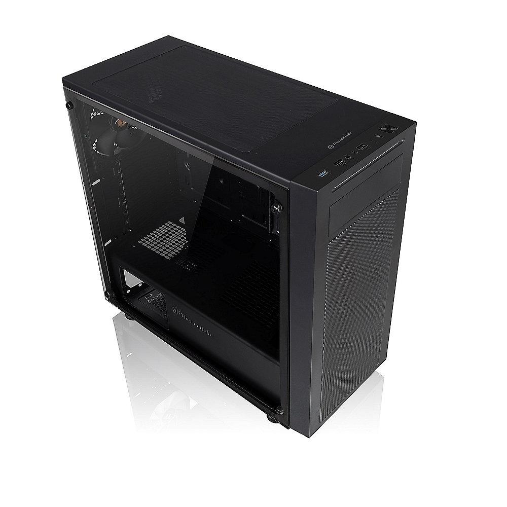 Thermaltake Versa J22 TG Midi-Tower ATX Gehäuse schwarz mit Sichtfenster (o.NT)