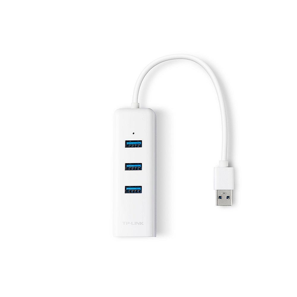 TP-LINK UE330 Gigabit Ethernet   3-Port USB HUB USB3.0 Adapter, TP-LINK, UE330, Gigabit, Ethernet, , 3-Port, USB, HUB, USB3.0, Adapter