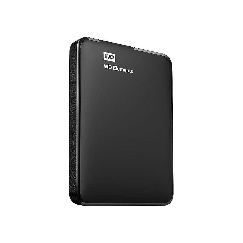 WD Elements Portable USB3.0 1TB 2.5zoll Black, WD, Elements, Portable, USB3.0, 1TB, 2.5zoll, Black