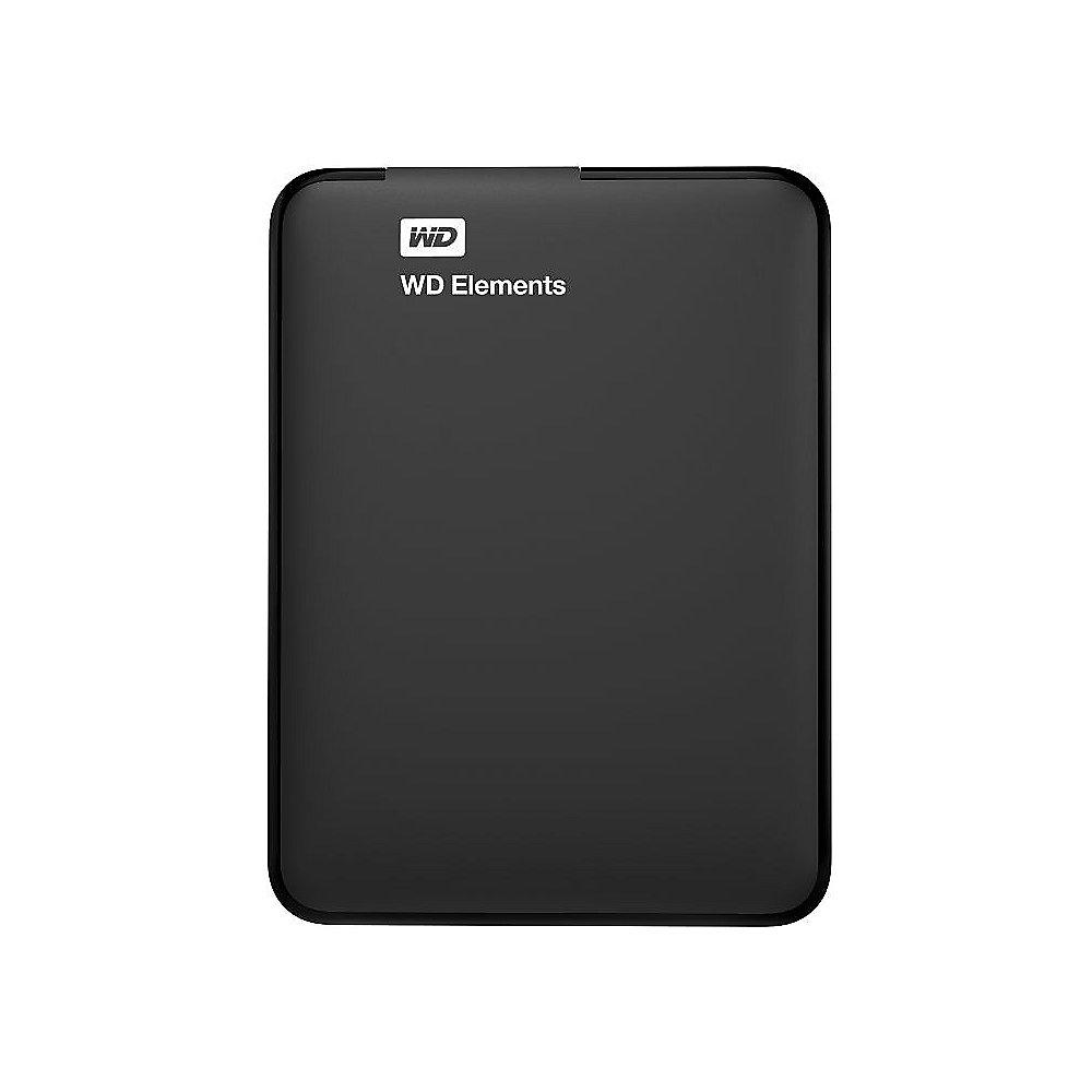 WD Elements Portable USB3.0 1TB 2.5zoll Black, WD, Elements, Portable, USB3.0, 1TB, 2.5zoll, Black