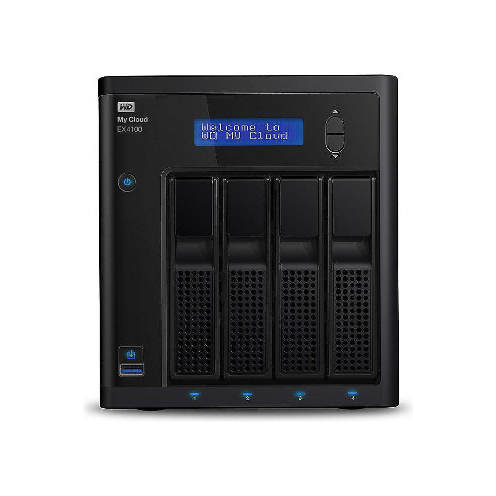 WD My Cloud EX4100 NAS System 4-Bay 32TB (4x8TB)