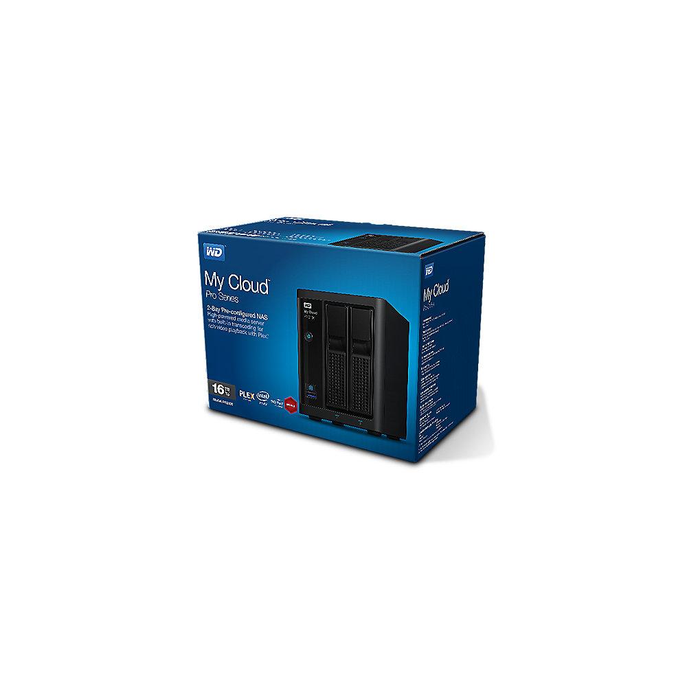 WD My Cloud Pro PR2100 NAS System 2-Bay 20TB inkl. 2x 10TB HDD