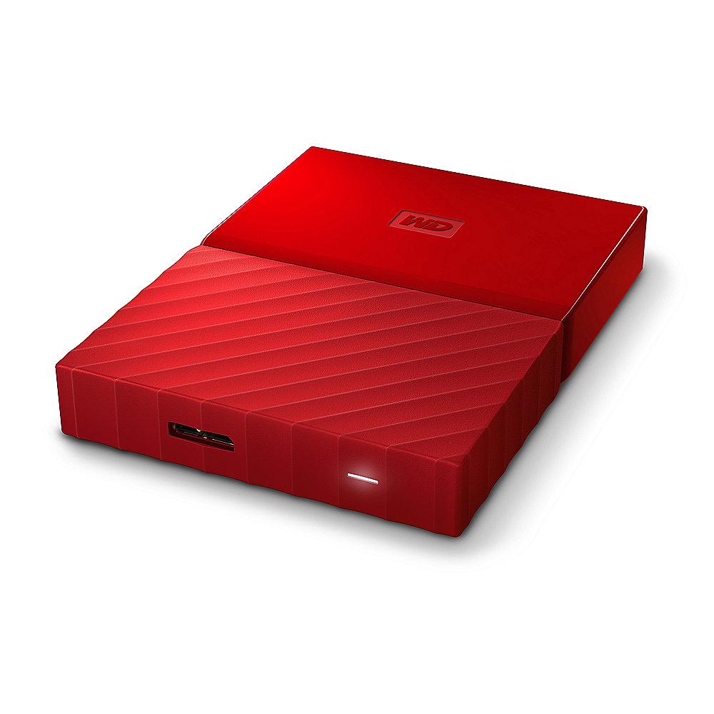 WD My Passport USB3.0 1TB 2.5zoll - Rot NEW, WD, My, Passport, USB3.0, 1TB, 2.5zoll, Rot, NEW