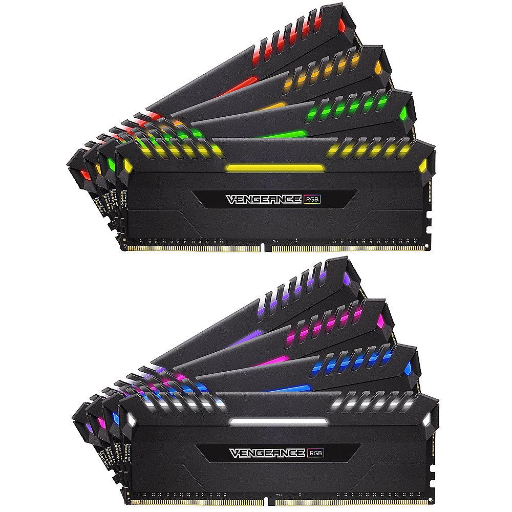 16GB (2x8GB) Corsair Vengeance RGB DDR4-3466 RAM CL16 (16-18-18-36) Kit