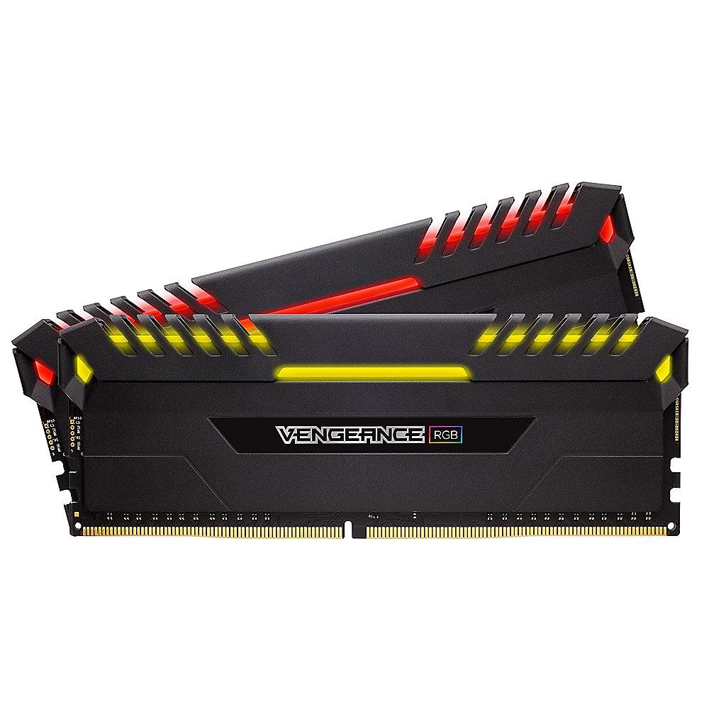 16GB (2x8GB) Corsair Vengeance RGB DDR4-3600 RAM CL18 (18-19-19-39) Kit, 16GB, 2x8GB, Corsair, Vengeance, RGB, DDR4-3600, RAM, CL18, 18-19-19-39, Kit