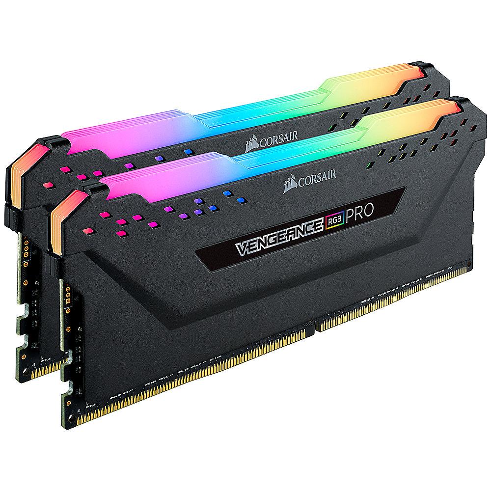 16GB (2x8GB) Corsair Vengeance RGB PRO DDR4-2933 RAM CL16 (16-18-18-36) Kit, 16GB, 2x8GB, Corsair, Vengeance, RGB, PRO, DDR4-2933, RAM, CL16, 16-18-18-36, Kit