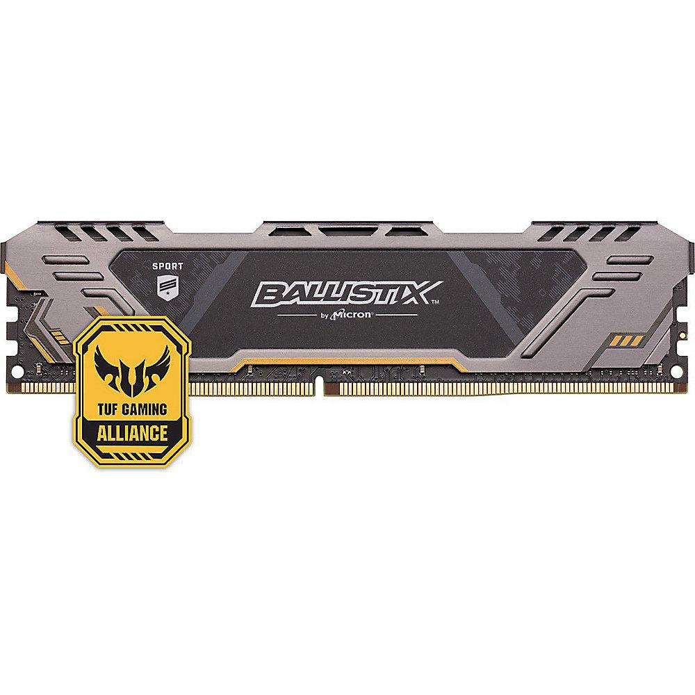 16GB Ballistix Sport AT DDR4-3000 CL17 (17-19-19) RAM Speicher