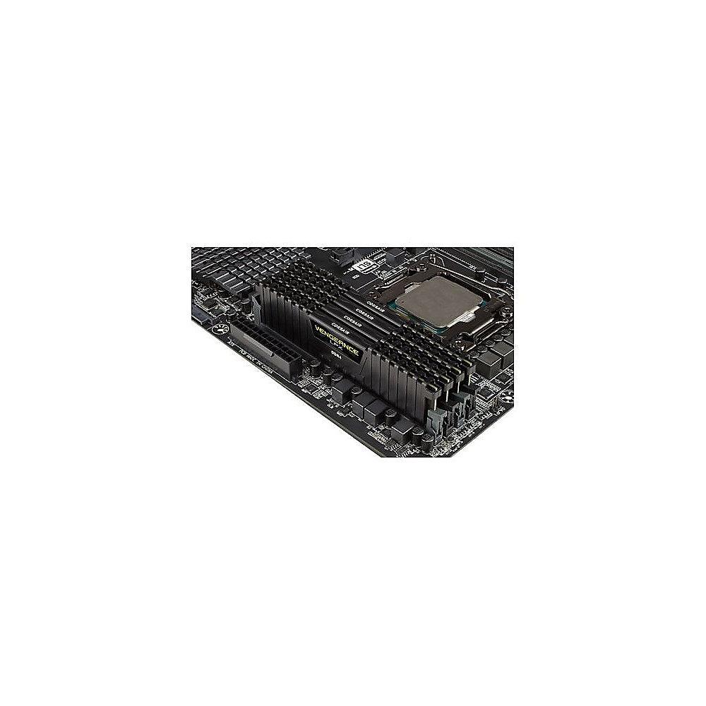 32GB (2x16GB) Corsair Vengeance LPX schwarz DDR4-4000 RAM CL19 Speicher Kit, 32GB, 2x16GB, Corsair, Vengeance, LPX, schwarz, DDR4-4000, RAM, CL19, Speicher, Kit