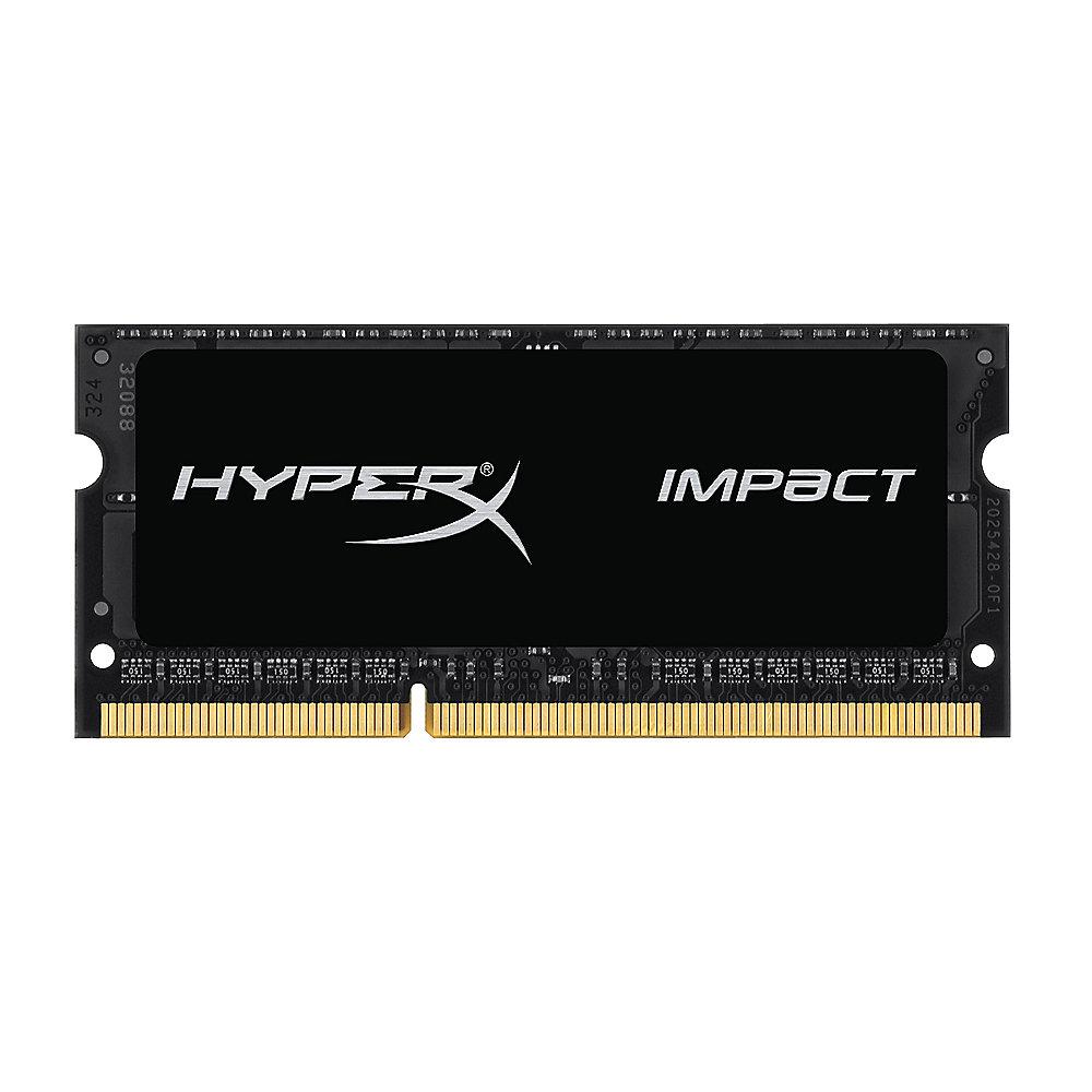4GB HyperX Impact DDR3-1600 CL9 SO-DIMM RAM, 4GB, HyperX, Impact, DDR3-1600, CL9, SO-DIMM, RAM