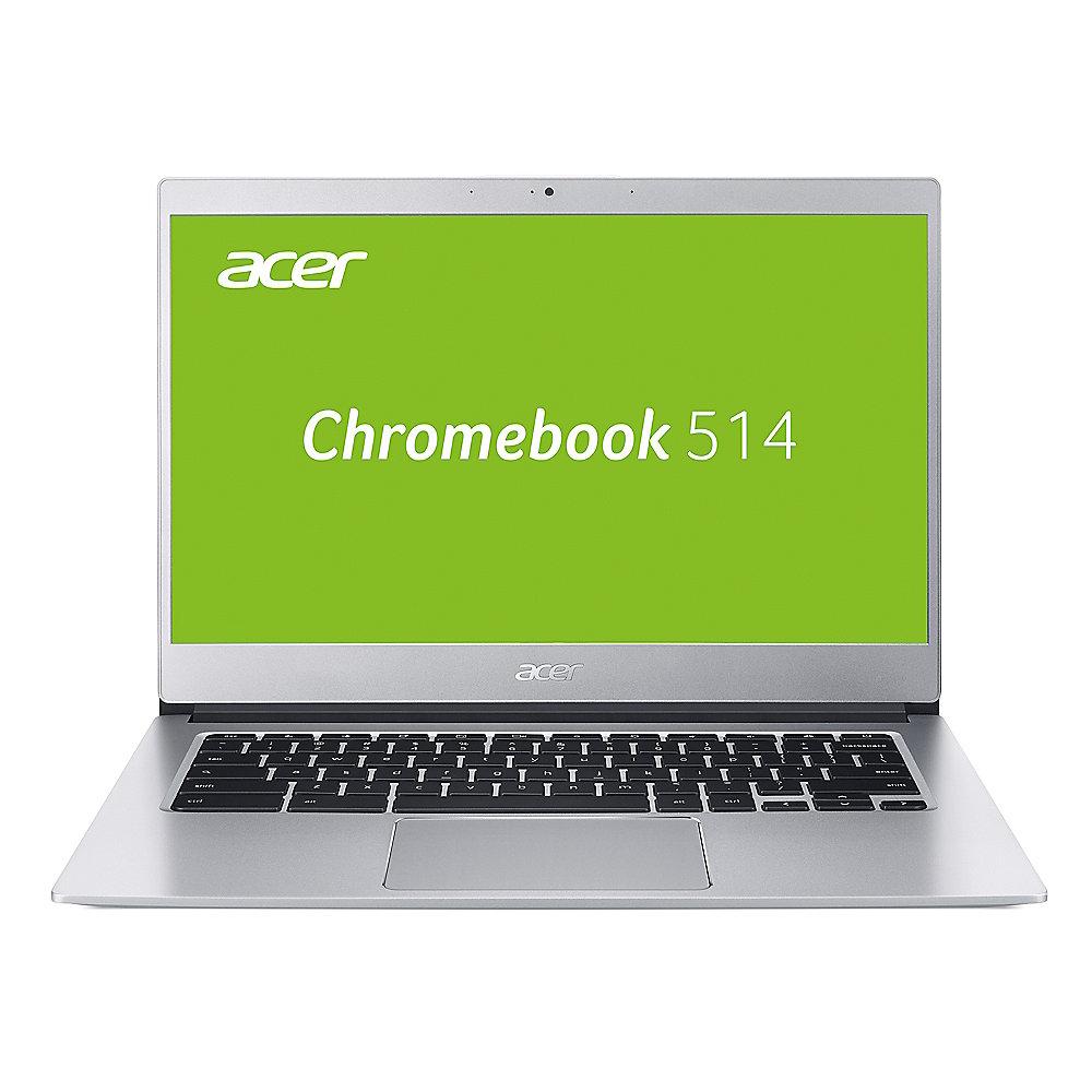 Acer Chromebook 14 CB514-1HT-P1BM silber N4200 eMMC Full HD ChromeOS, Acer, Chromebook, 14, CB514-1HT-P1BM, silber, N4200, eMMC, Full, HD, ChromeOS