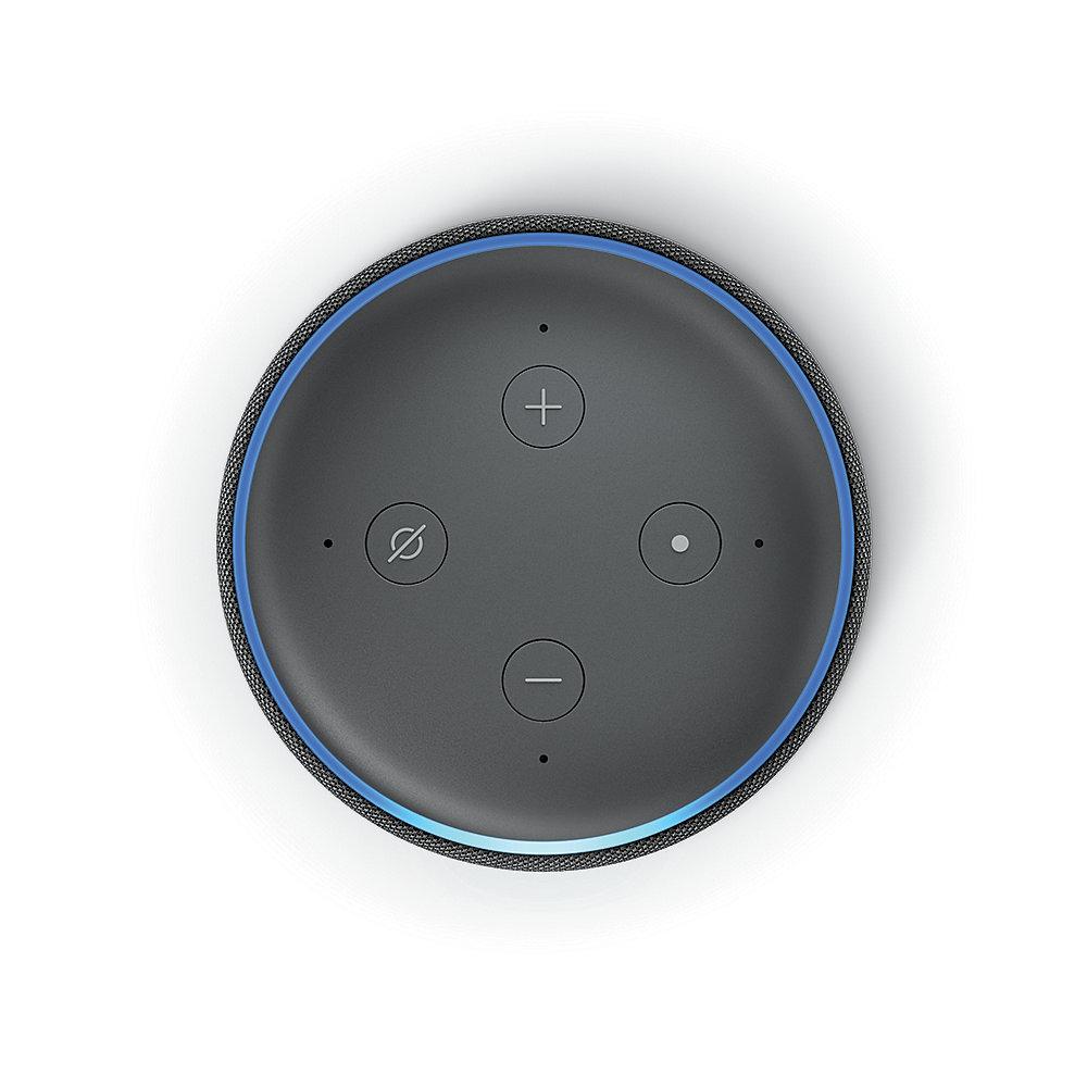 Amazon Echo Dot (3. Generation) Anthrazit Stoff, Amazon, Echo, Dot, 3., Generation, Anthrazit, Stoff