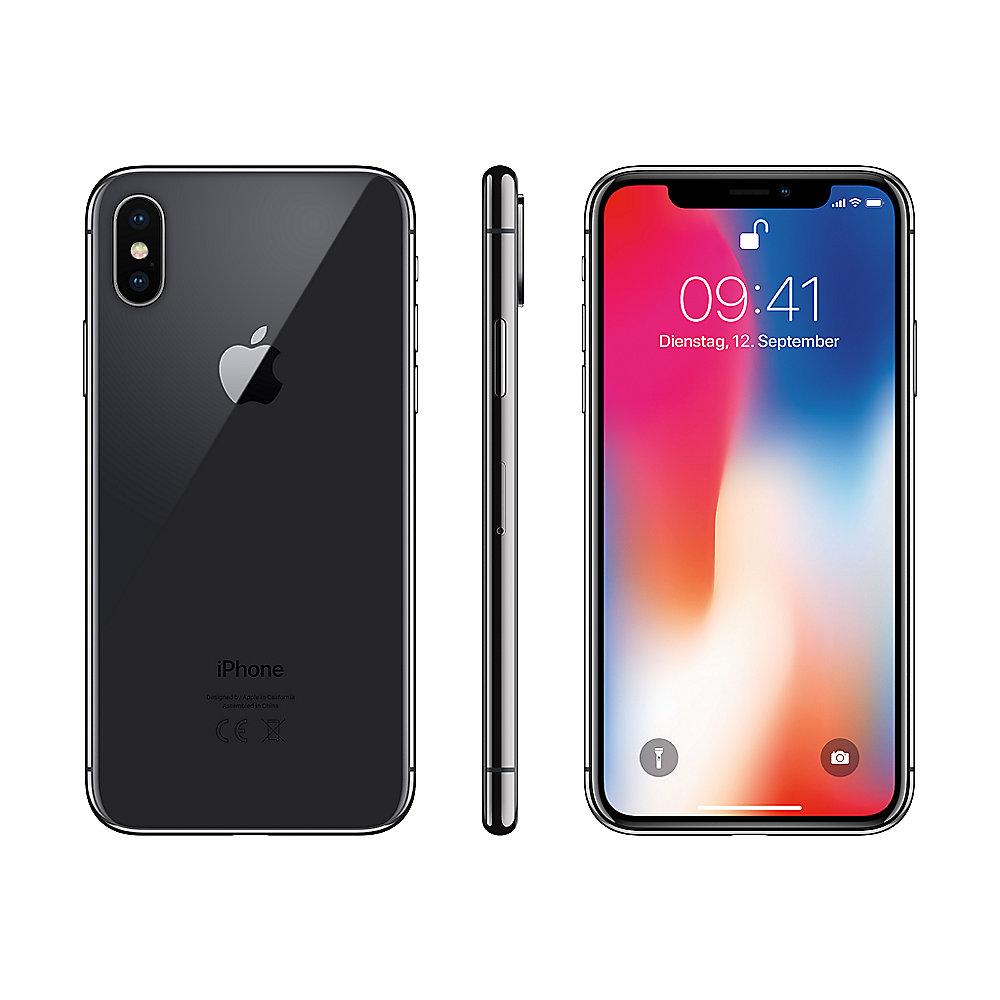 Apple iPhone X 64 GB Space Grau MQAC2ZD/A DEP Artikel