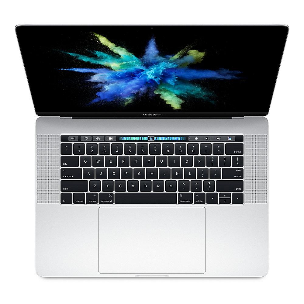 Apple MacBook Pro 15,4" 2018 i7 2,6/16/512 GB Touchbar RP560X Silber ENG INT BTO