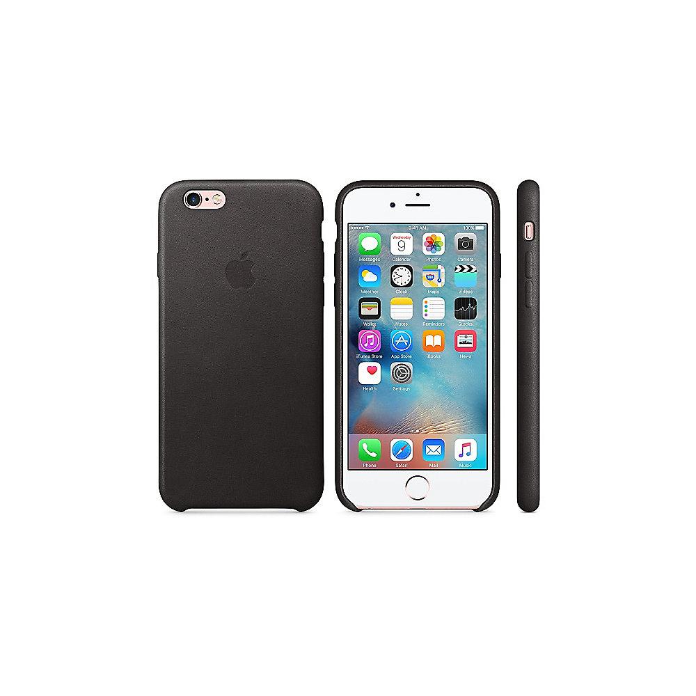 Apple Original iPhone 6s Leder Case-Schwarz