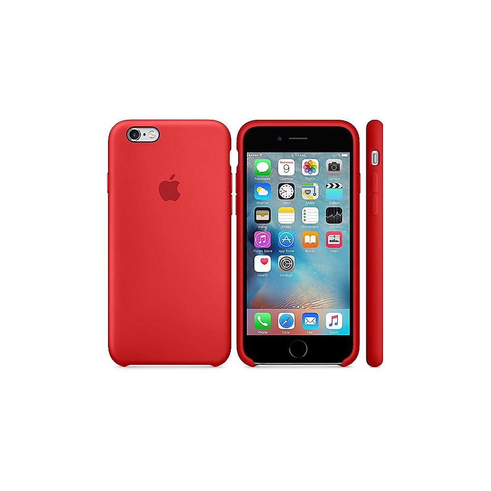Apple Original iPhone 6s Silikon Case-(PRODUCT)Rot