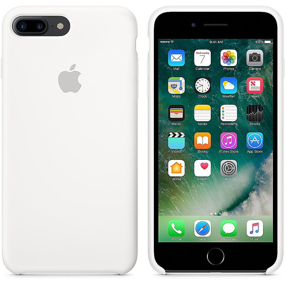 Apple Original iPhone 7 Plus Silikon Case-Weiß, Apple, Original, iPhone, 7, Plus, Silikon, Case-Weiß