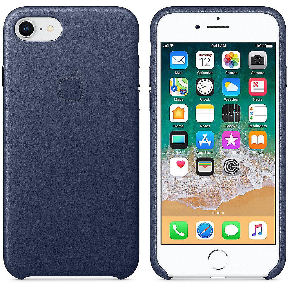 Apple Original iPhone 8 / 7 Leder Case-Mitternachtsblau, Apple, Original, iPhone, 8, /, 7, Leder, Case-Mitternachtsblau