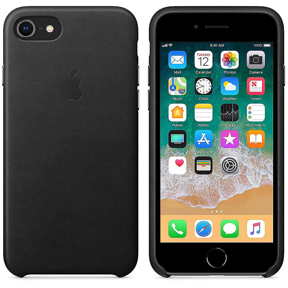Apple Original iPhone 8 / 7 Leder Case-Schwarz, Apple, Original, iPhone, 8, /, 7, Leder, Case-Schwarz