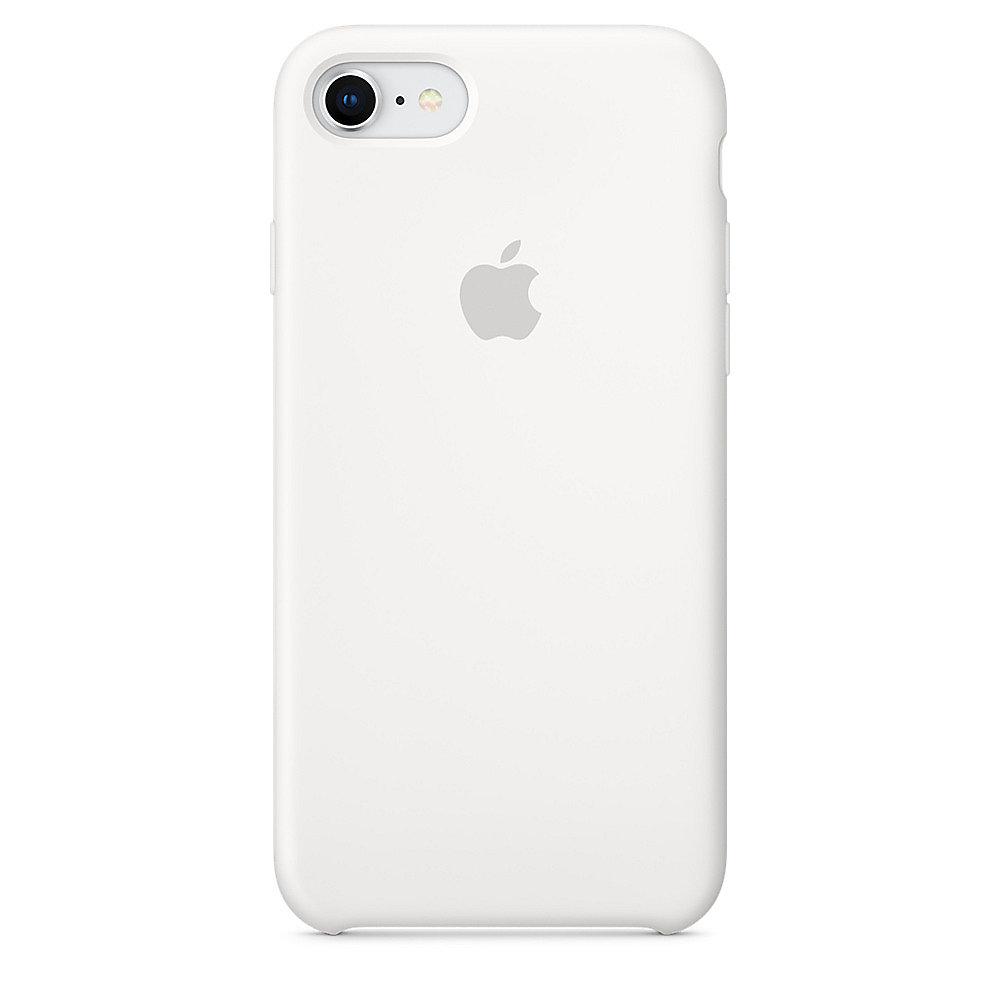 Apple Original iPhone 8 / 7 Silikon Case-Weiß