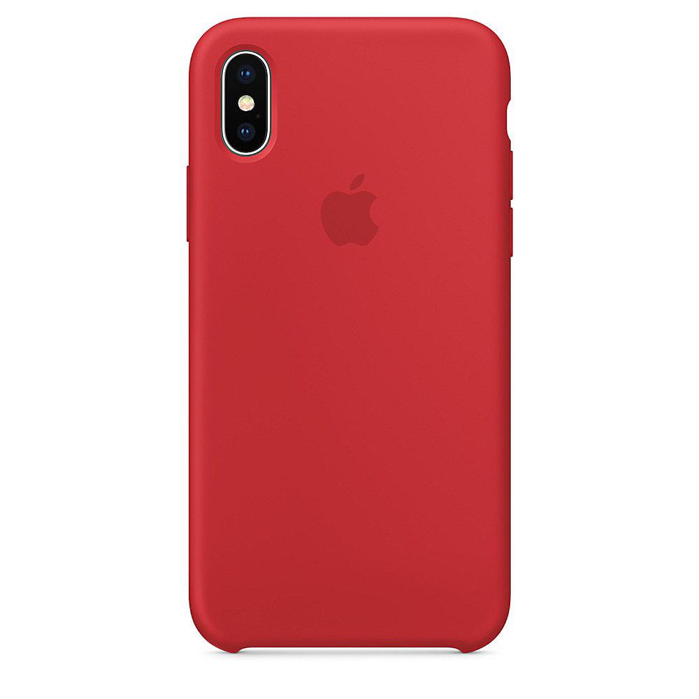 Apple Original iPhone X Silikon Case-(PRODUCT)RED, Apple, Original, iPhone, X, Silikon, Case-, PRODUCT, RED