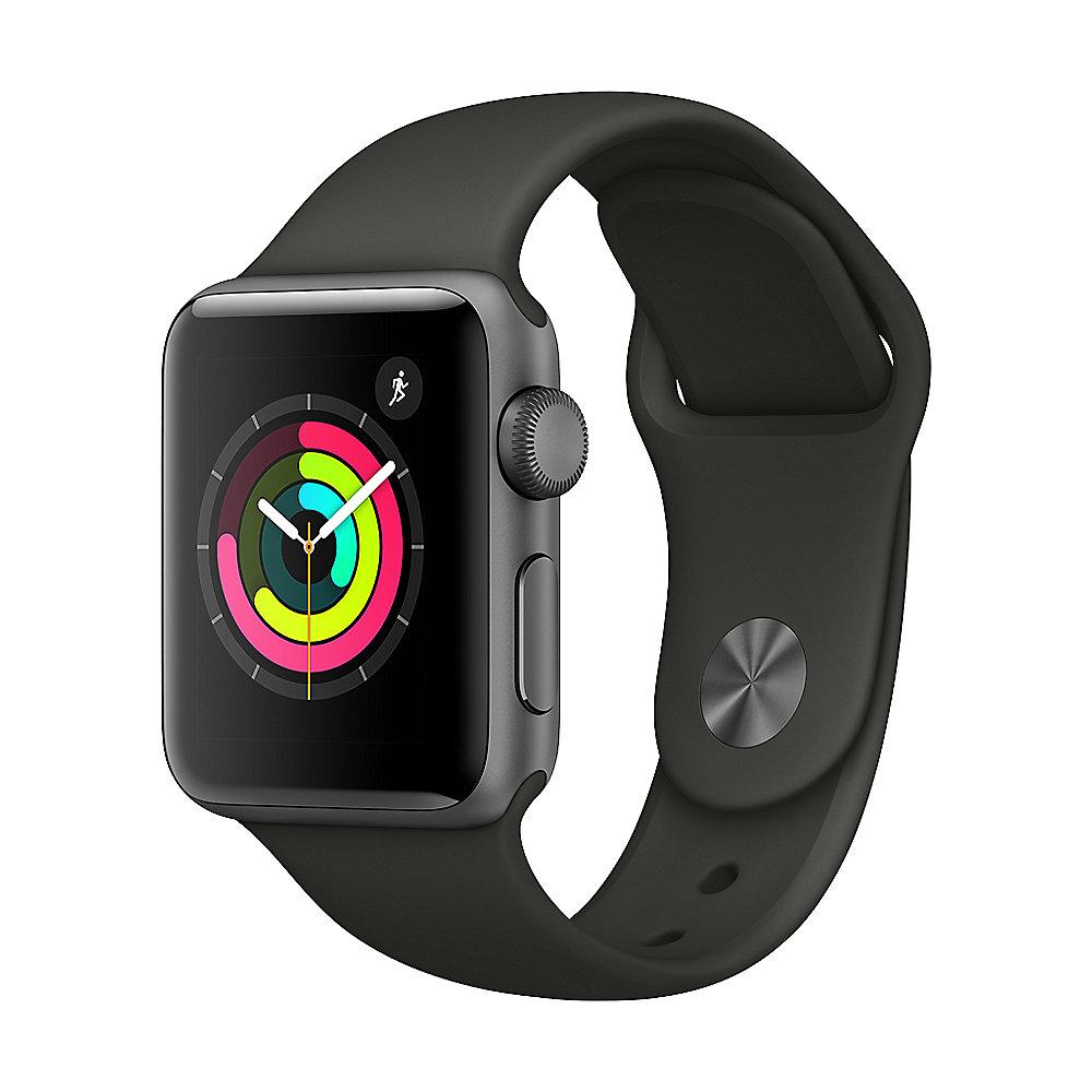 Apple Watch Series 3 GPS 42mm Aluminiumgehäuse Space *Kratzer auf dem Display*