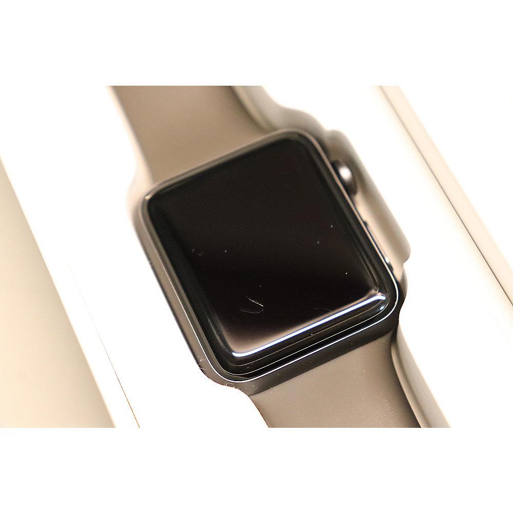 Apple Watch Series 3 GPS 42mm Aluminiumgehäuse Space *Kratzer auf dem Display*