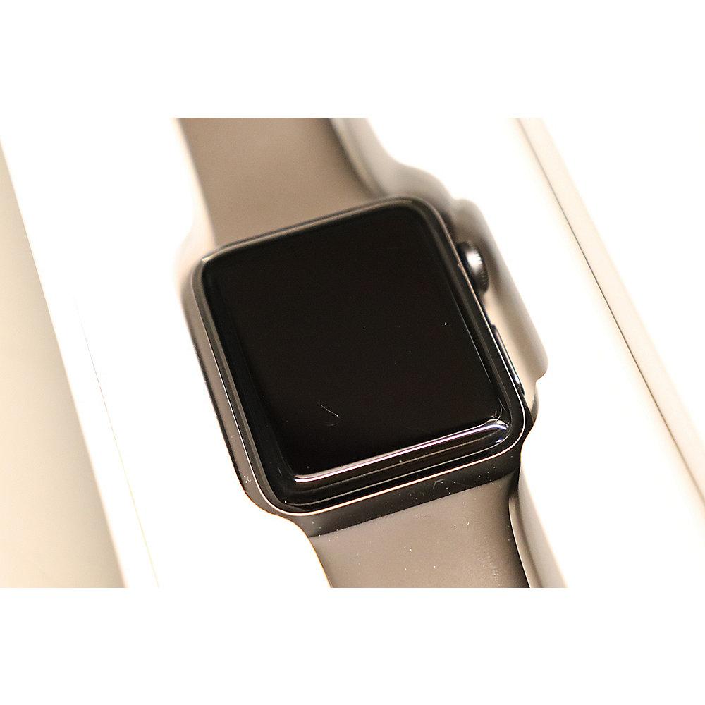 Apple Watch Series 3 GPS 42mm Aluminiumgehäuse Space *Kratzer auf dem Display*