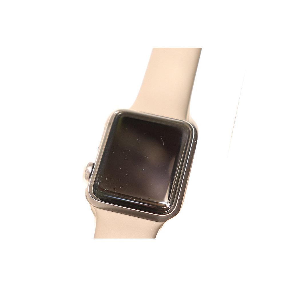 Apple Watch Series 3 GPS 42mm Aluminiumgehäuse Space *Kratzer auf dem Display*