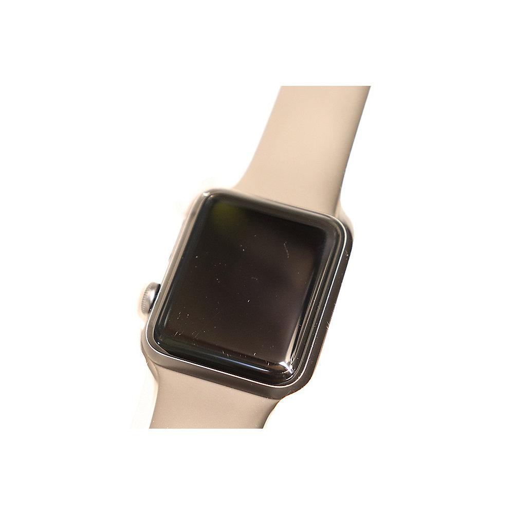 Apple Watch Series 3 GPS 42mm Aluminiumgehäuse Space *Kratzer auf dem Display*