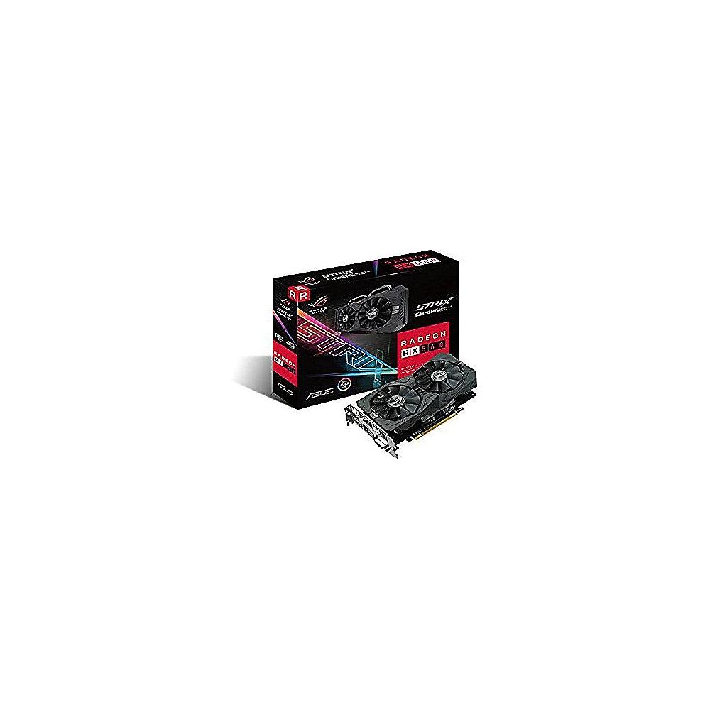 Asus AMD Radeon ROG RX 560 Gaming 4GB GDDR5 HDMI/DP/DVI Grafikkarte, Asus, AMD, Radeon, ROG, RX, 560, Gaming, 4GB, GDDR5, HDMI/DP/DVI, Grafikkarte