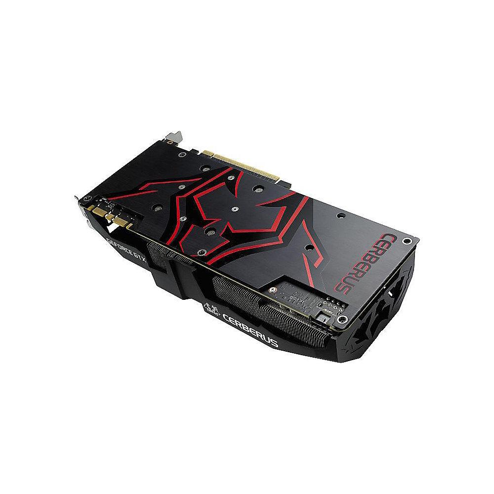 Asus Cerberus GeForce GTX 1070Ti Advanced 8GB GDDR5 Grafikkarte DVI/2xHDMI/2xDP, Asus, Cerberus, GeForce, GTX, 1070Ti, Advanced, 8GB, GDDR5, Grafikkarte, DVI/2xHDMI/2xDP