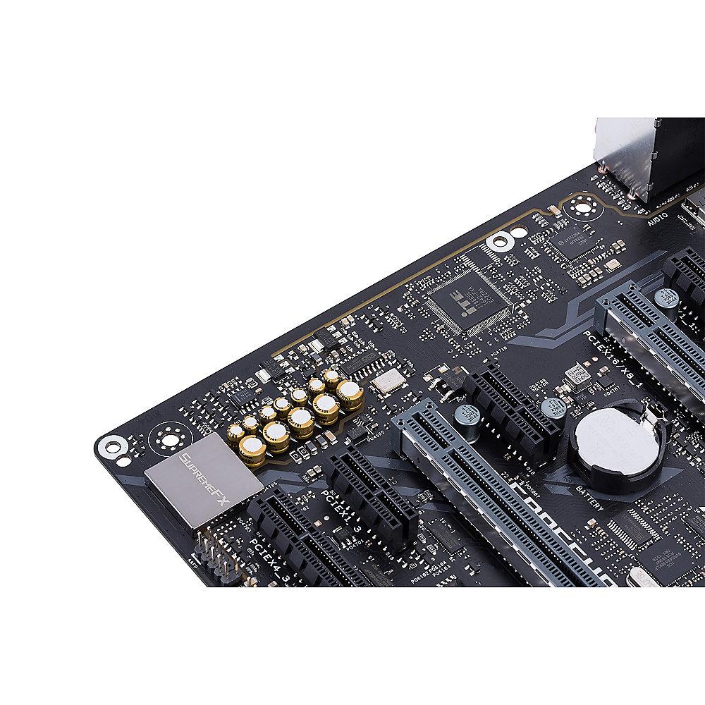 ASUS Crosshair VI HERO ROG X370 ATX Mainboard Sockel AM4 USB3.1(C)/SATA600/M.2