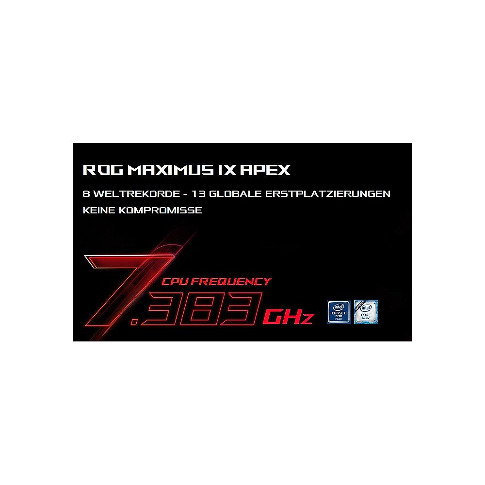 ASUS ROG MAXIMUS IX APEX Z270 E-ATX Mainboard 1151 DP/HDMI/M.2/USB3.1