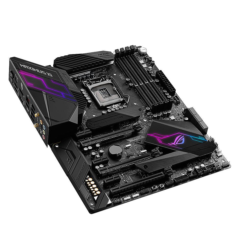 ASUS ROG MAXIMUS XI HERO (WIFI) Z390 ATX Mainboard 1151 DP/HDMI/M.2/USB3.1, ASUS, ROG, MAXIMUS, XI, HERO, WIFI, Z390, ATX, Mainboard, 1151, DP/HDMI/M.2/USB3.1