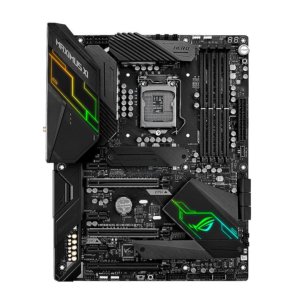 ASUS ROG MAXIMUS XI HERO (WIFI) Z390 ATX Mainboard 1151 DP/HDMI/M.2/USB3.1, ASUS, ROG, MAXIMUS, XI, HERO, WIFI, Z390, ATX, Mainboard, 1151, DP/HDMI/M.2/USB3.1