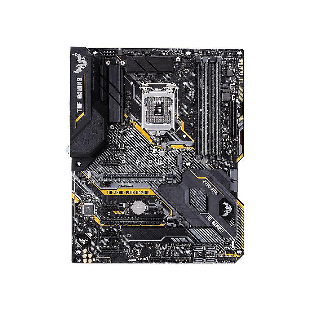 ASUS TUF Z390-Plus GAMING ATX Mainboard 1151 HDMI/DVI/2xM.2/USB3.1(Typ A), ASUS, TUF, Z390-Plus, GAMING, ATX, Mainboard, 1151, HDMI/DVI/2xM.2/USB3.1, Typ, A,